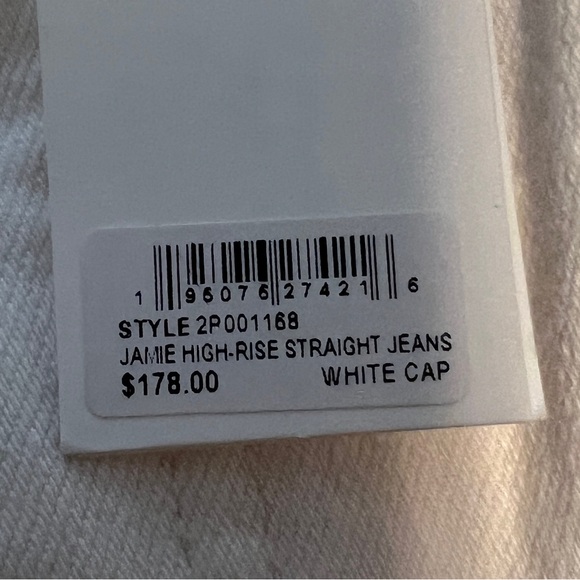 Vineyard vines, Jaimee high-rise straight jeans - Picture 3 of 4